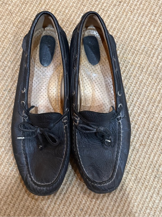 Sperry Shoes - Sperry Black Rubber Sole loafers